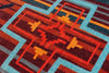 Arrow Path Blue Rug - 8 Ft. Round