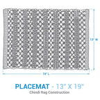 Socorro Denim Placemats - Set of 4