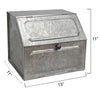 Galvanized Tin Star Bread Box