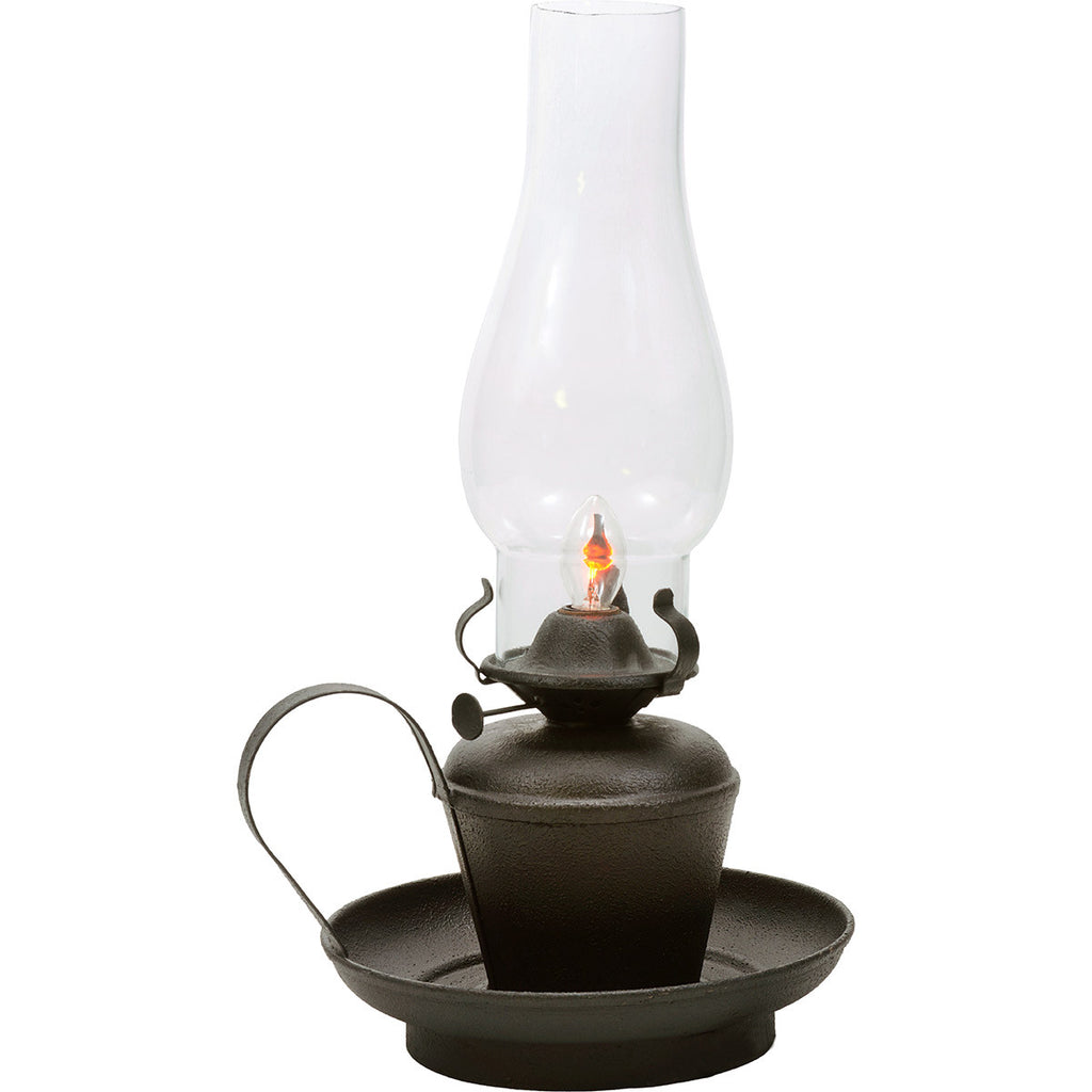 Black Electric Oil Lamp