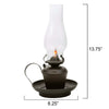 Black Electric Oil Lamp