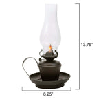 Black Electric Oil Lamp