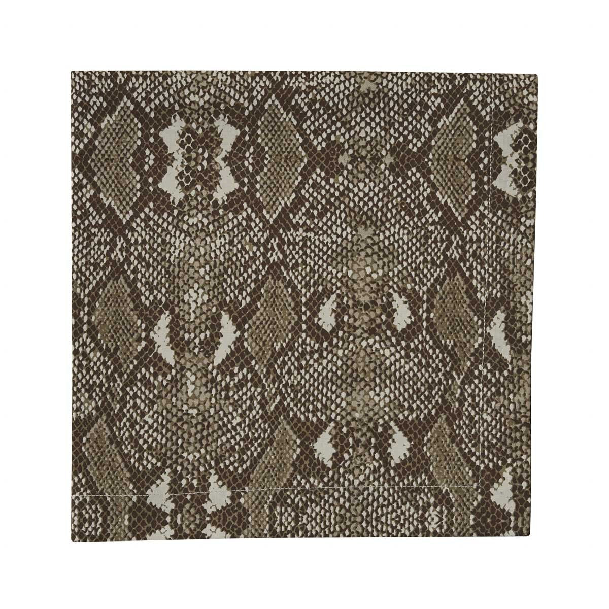 Las Cruces Snakeskin Napkins - Set of 4