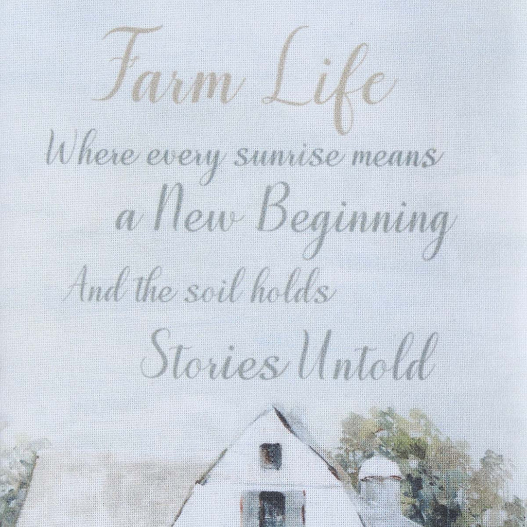Farm Life Dishtowels - Set of 4