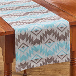 Bucking Bronco Jacquard Table Runner - 36 Inch