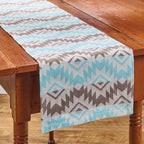 Bucking Bronco Jacquard Table Runner - 54 Inch