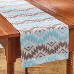 Bucking Bronco Jacquard Table Runner - 54 Inch