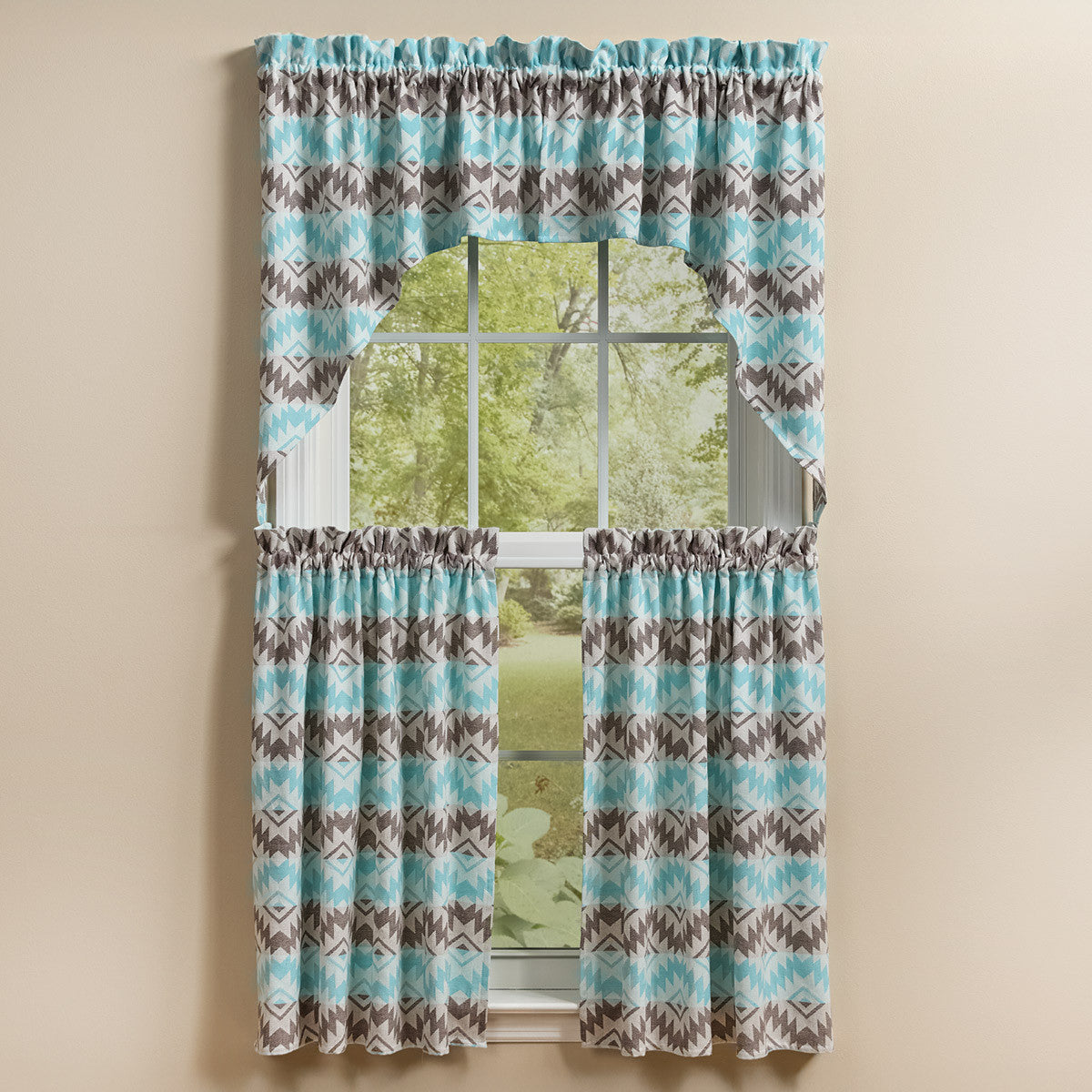 Sawtooth Sky Swag Pair - OVERSTOCK