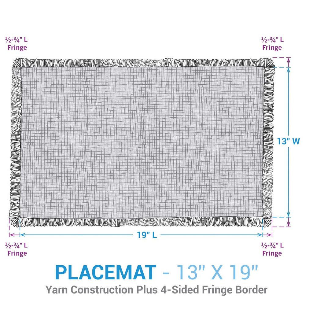 Golden Treasure Placemats - Set of 4