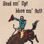 Cowboy Cookin' Dishtowels - Set of 4