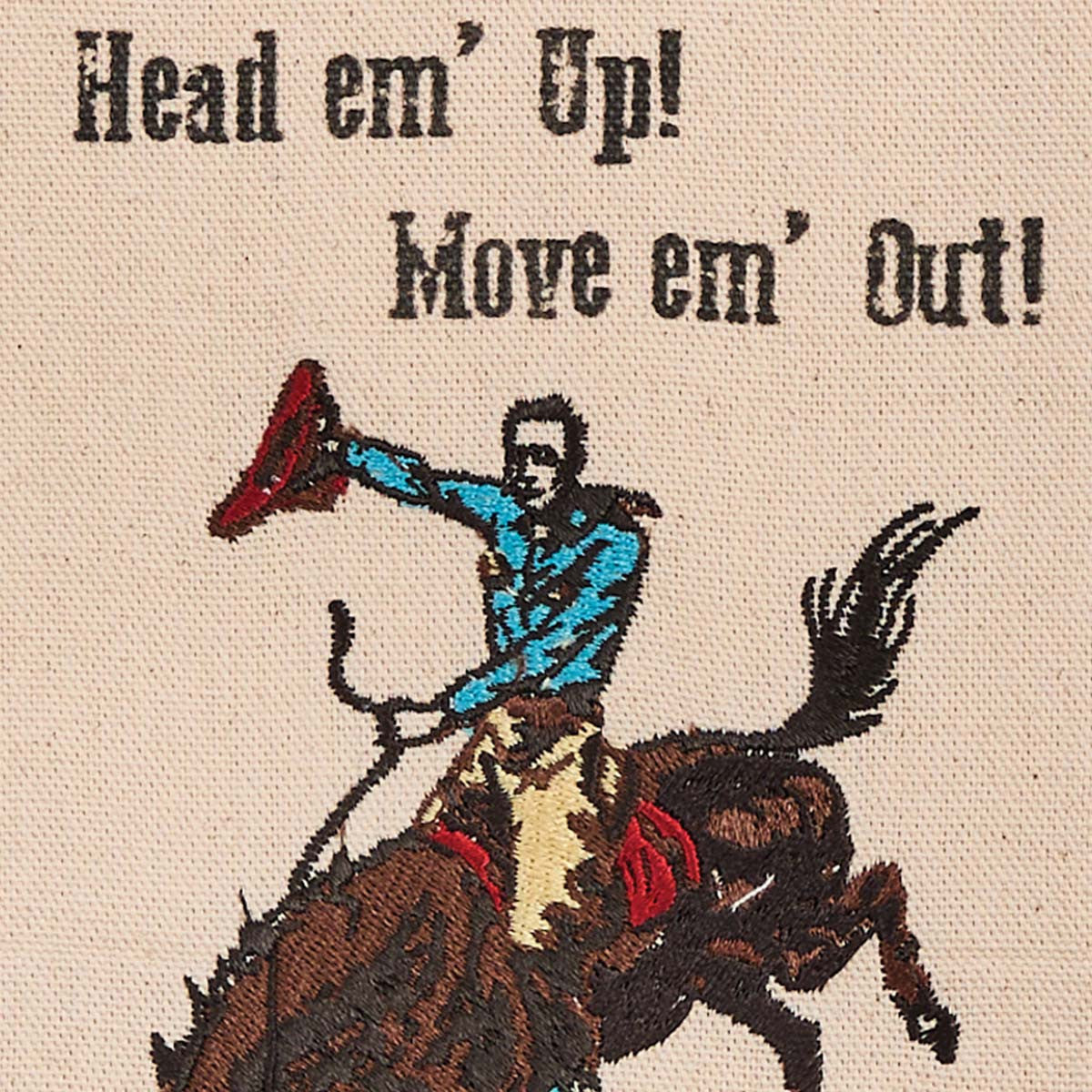 Cowboy Cookin' Dishtowels - Set of 4