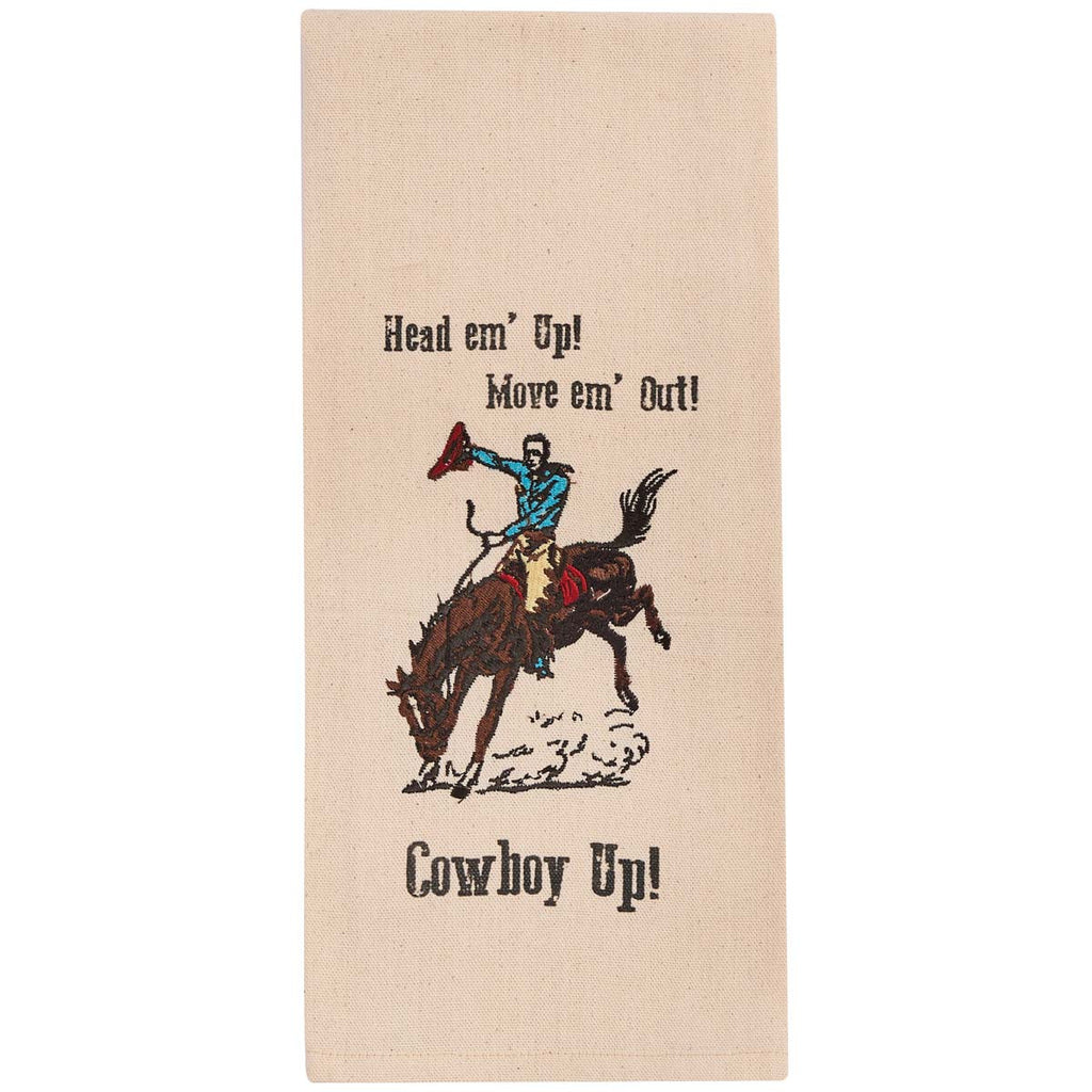 Cowboy Cookin' Dishtowels - Set of 4