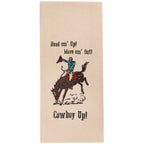 Cowboy Cookin' Dishtowels - Set of 4