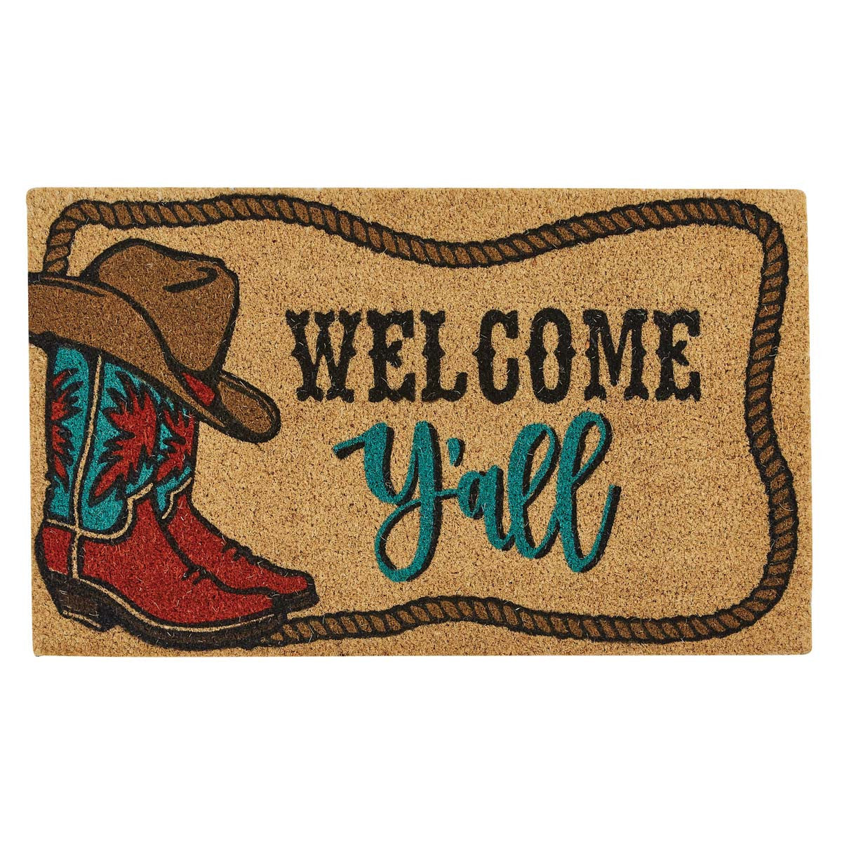 Western Welcome Doormat