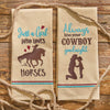 Kiss Your Cowboy Dishtowel