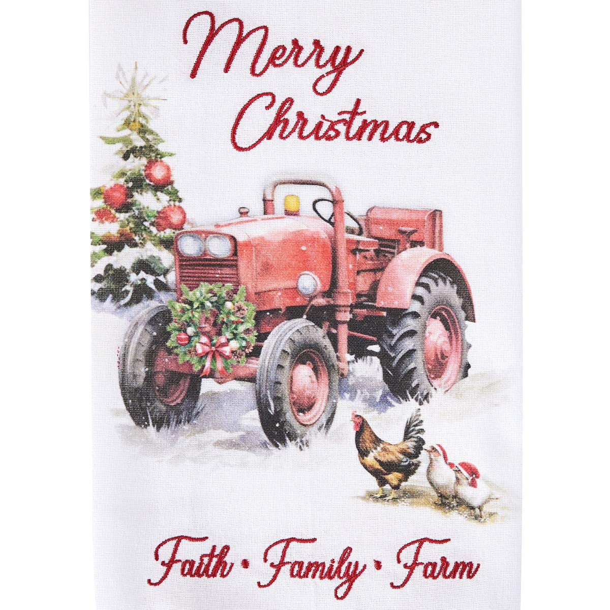 Farm Family Faith Dishtowels - Set of 4