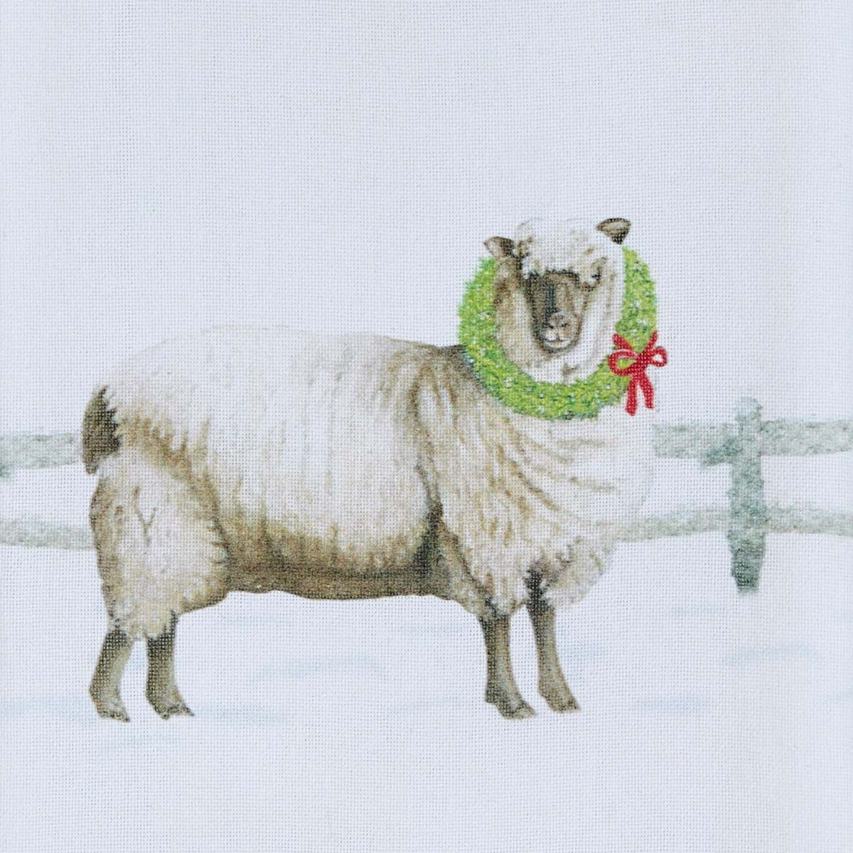 Joyful Sheep Dishtowels - Set of 4