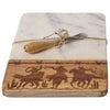 Ranchers Cutting Board & Spreader Set