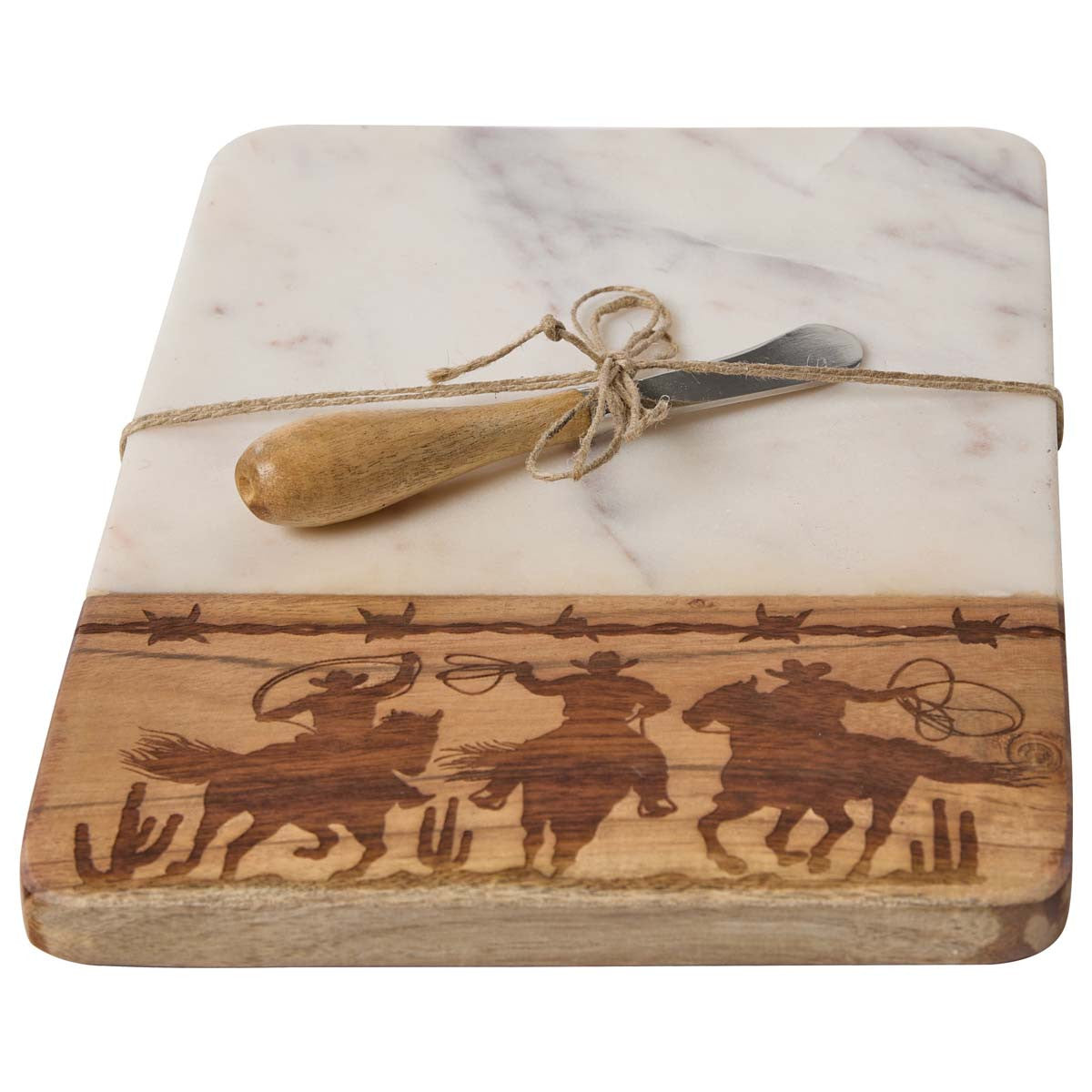 Ranchers Cutting Board & Spreader Set