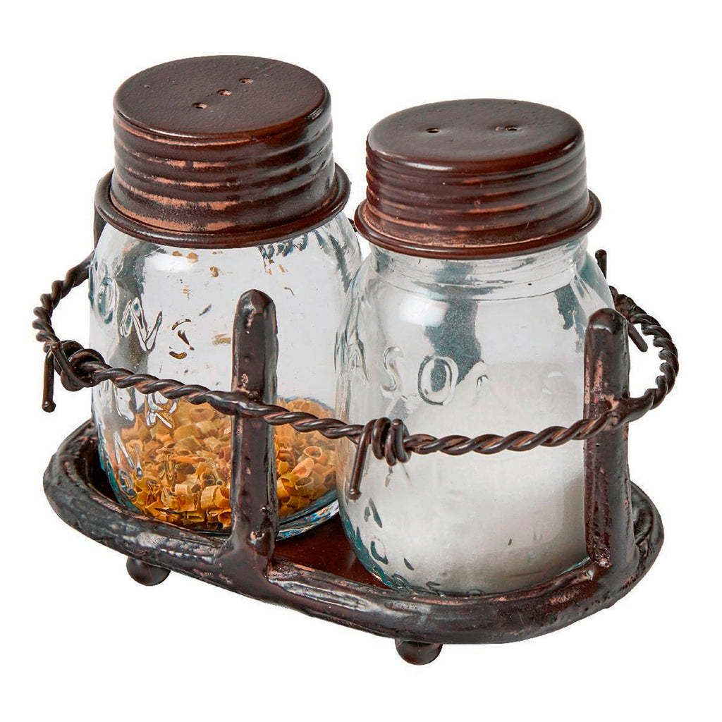Barbed Wire Salt & Pepper Shaker Set - OUT OF STOCK UNTIL 09/17/2026