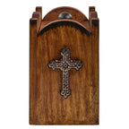 Canyon Cross Wood Canister - Large