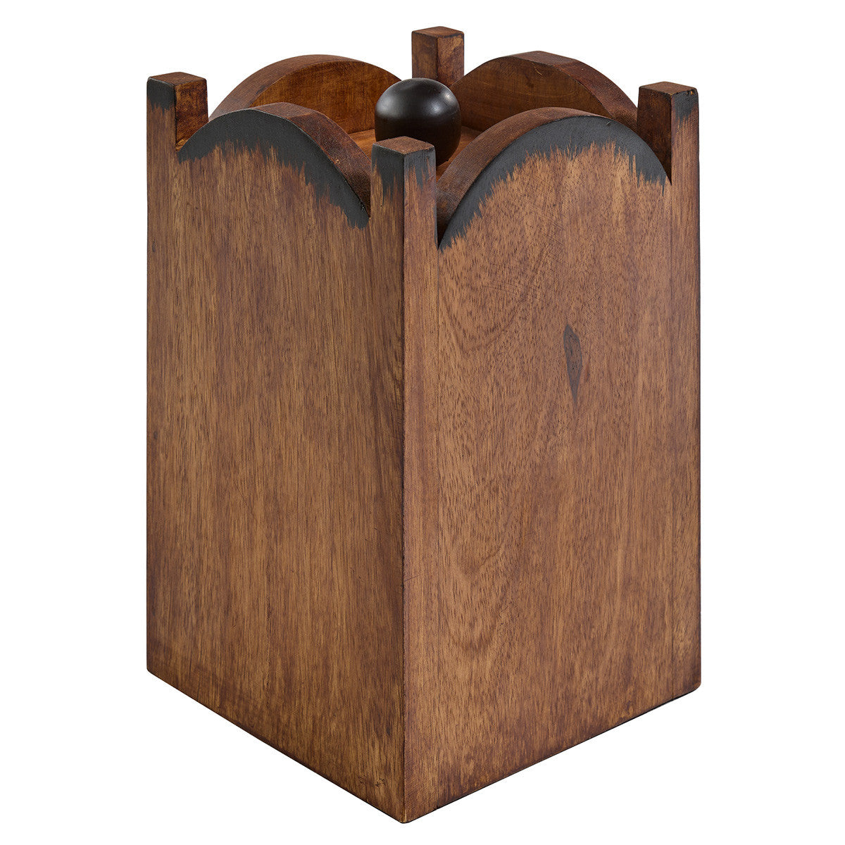 Canyon Cross Wood Canister - Large