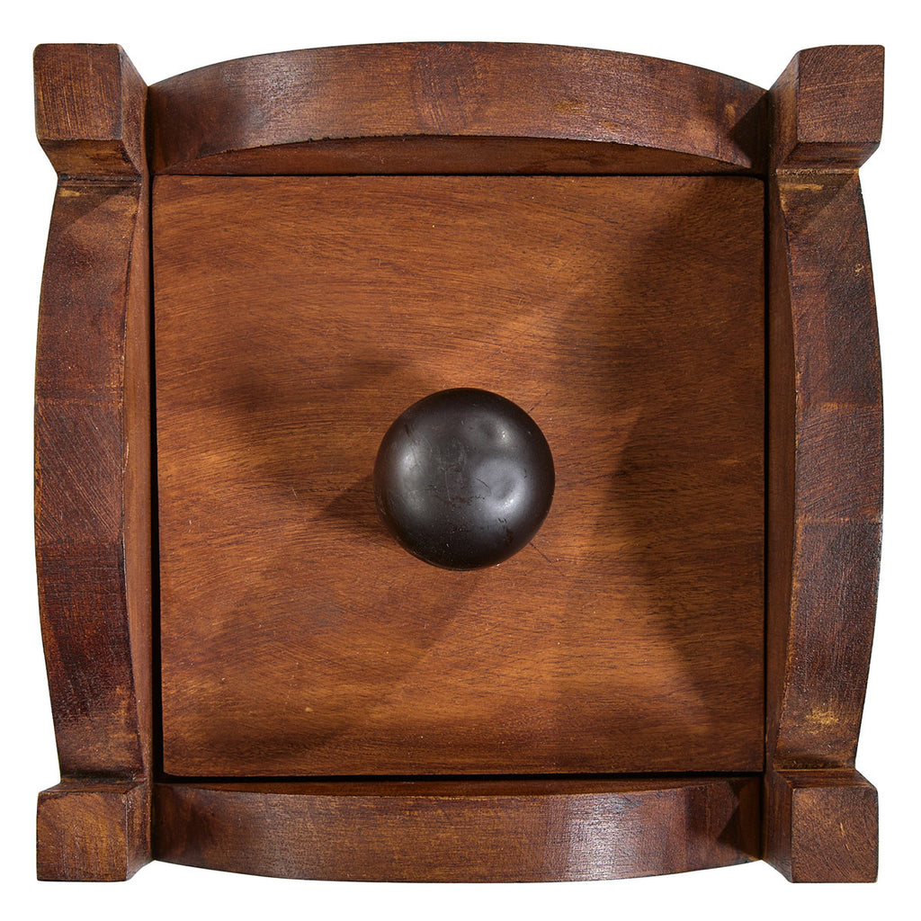 Canyon Cross Wood Canister - Large
