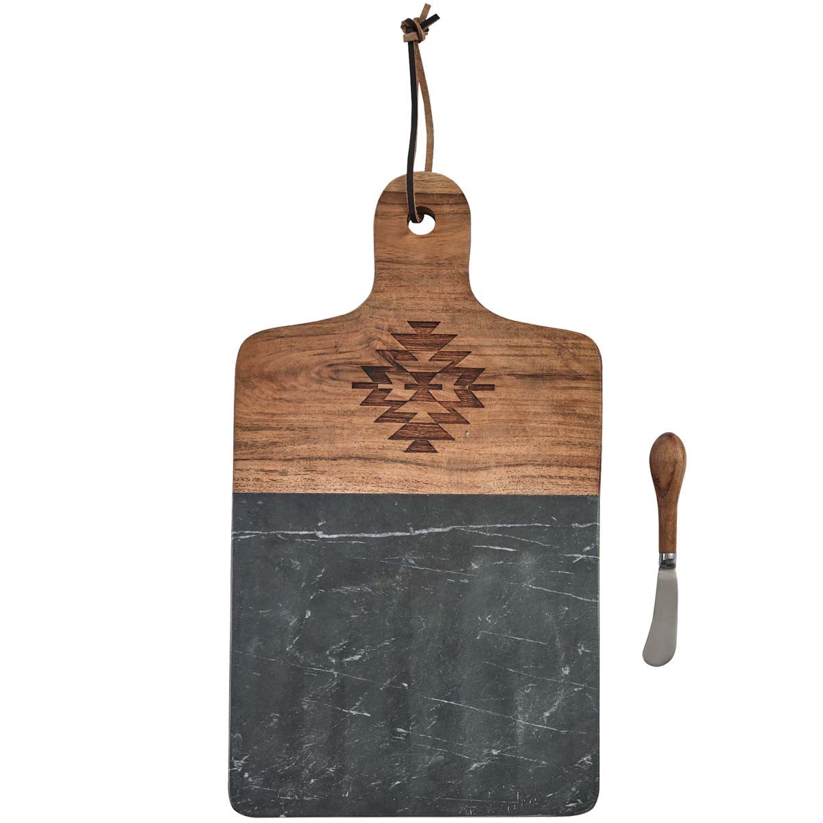 Sunrise Southwest Cutting Board with Spreader