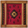 Red Sunrise Southwest Wall Clock