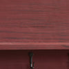 Rustic Farm Shelf with Hooks