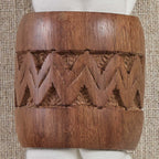 Desperado Carved Napkin Rings - Set of 4