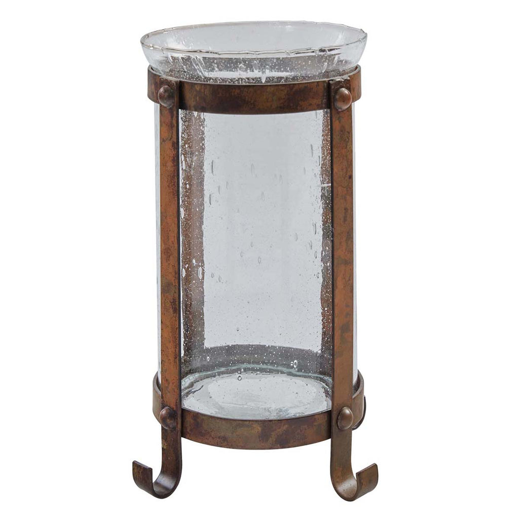 Aurora Metal Pillar Holder - Tall
