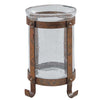 Aurora Metal Pillar Holder - Short