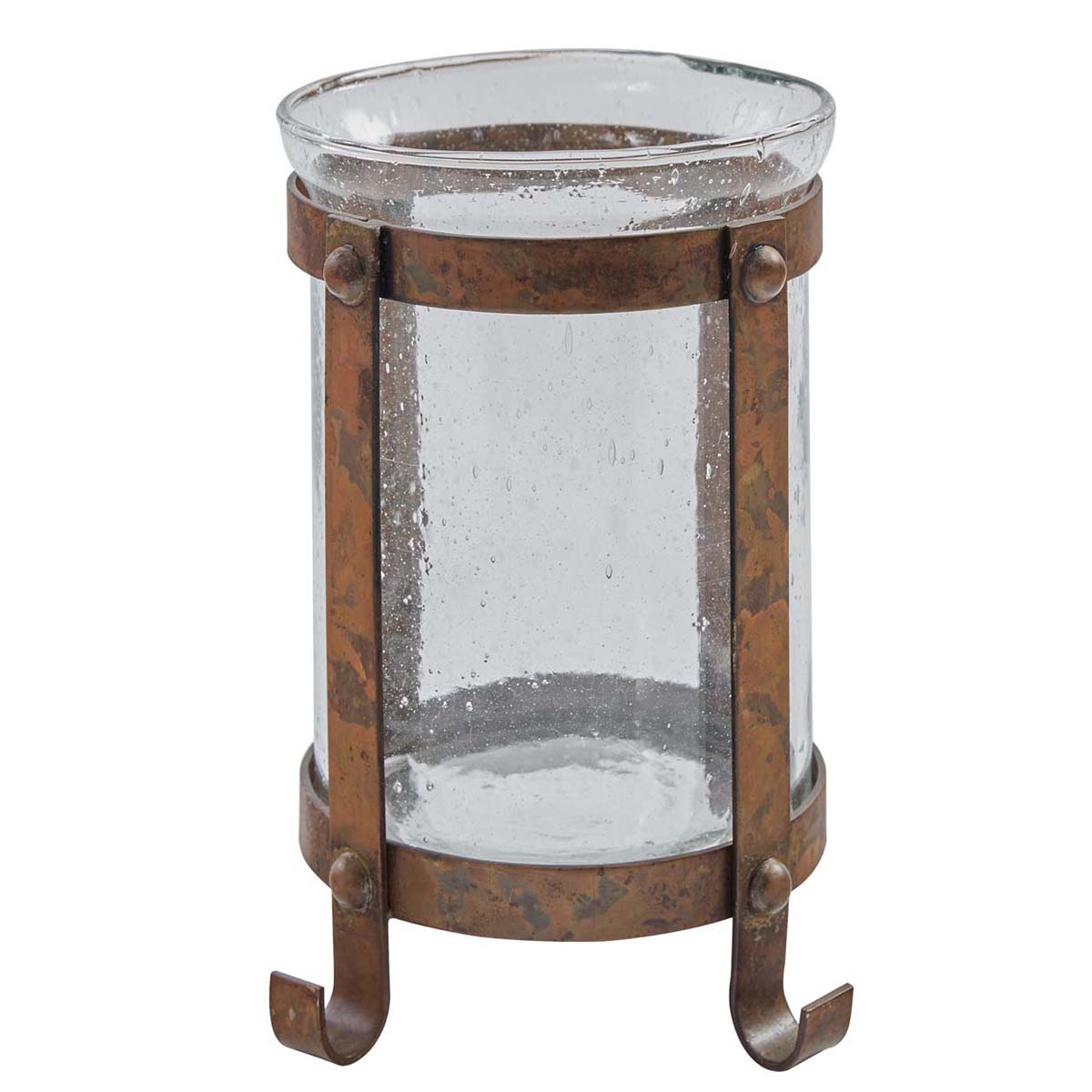 Aurora Metal Pillar Holder - Short