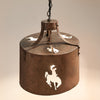 Bucking Bronco Pendant Light