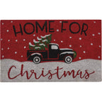 Christmas Truck Doormat