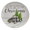 Holiday Truck Salad Plate
