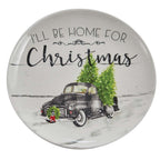 Holiday Truck Salad Plate