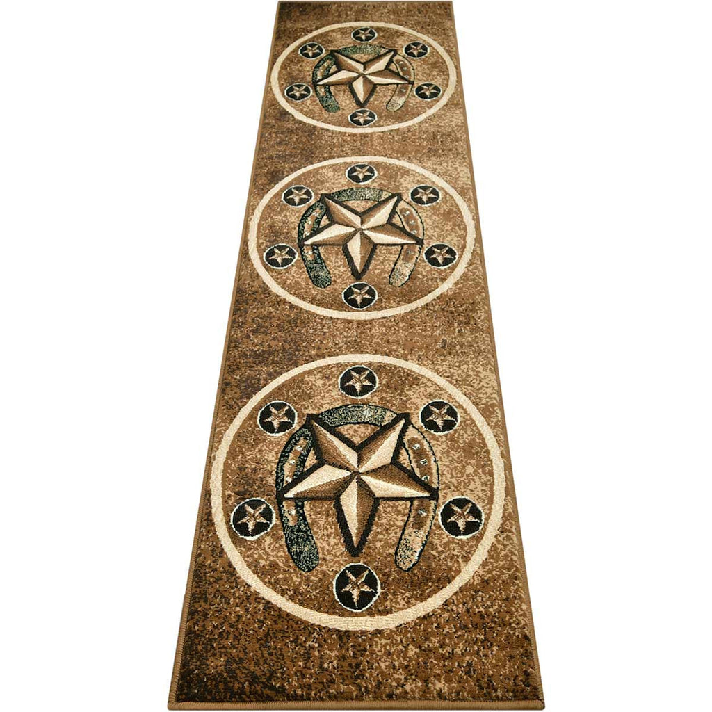 Lonestar Ranch Wheat Rug - 2 x 7