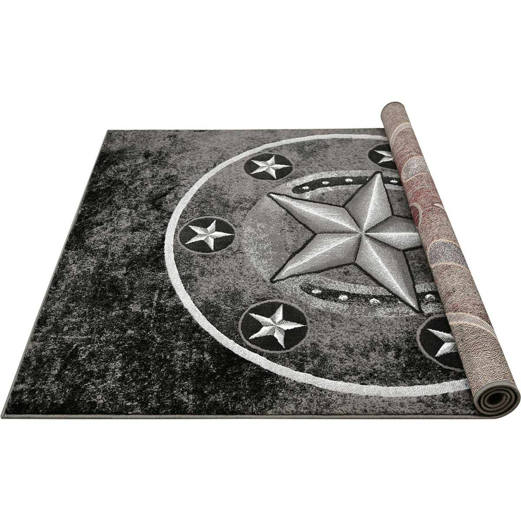 Lonestar Ranch Gray Rug - 2 x 3