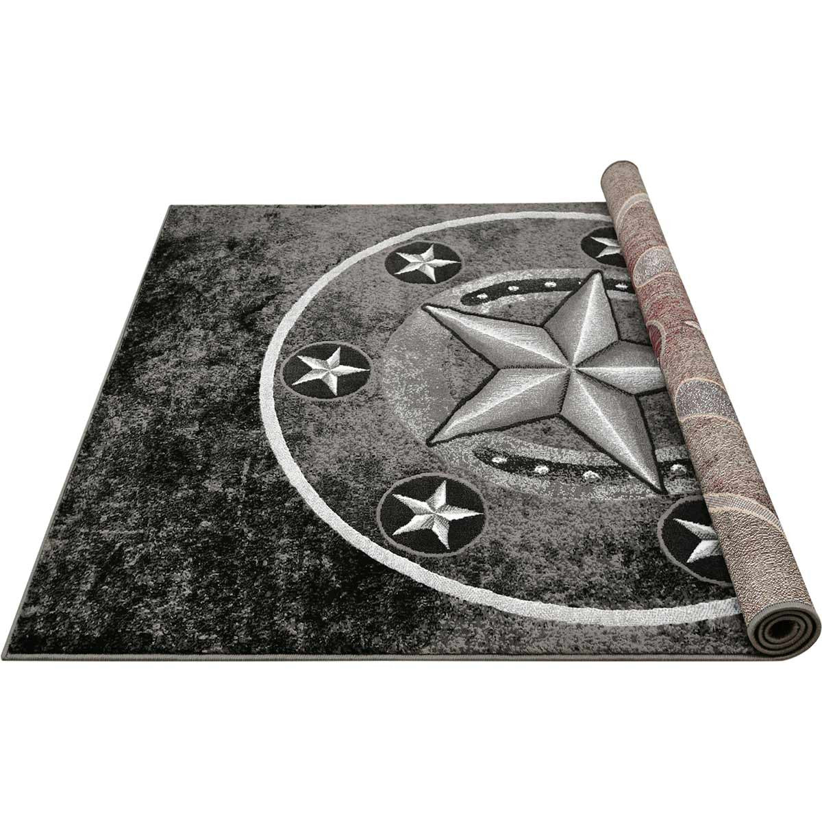 Lonestar Ranch Gray Rug - 2 x 3
