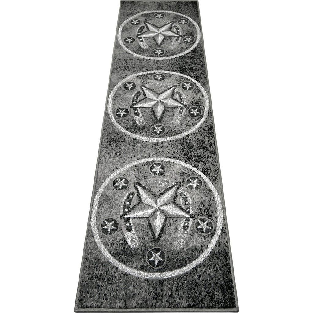 Lonestar Ranch Gray Rug - 2 x 7