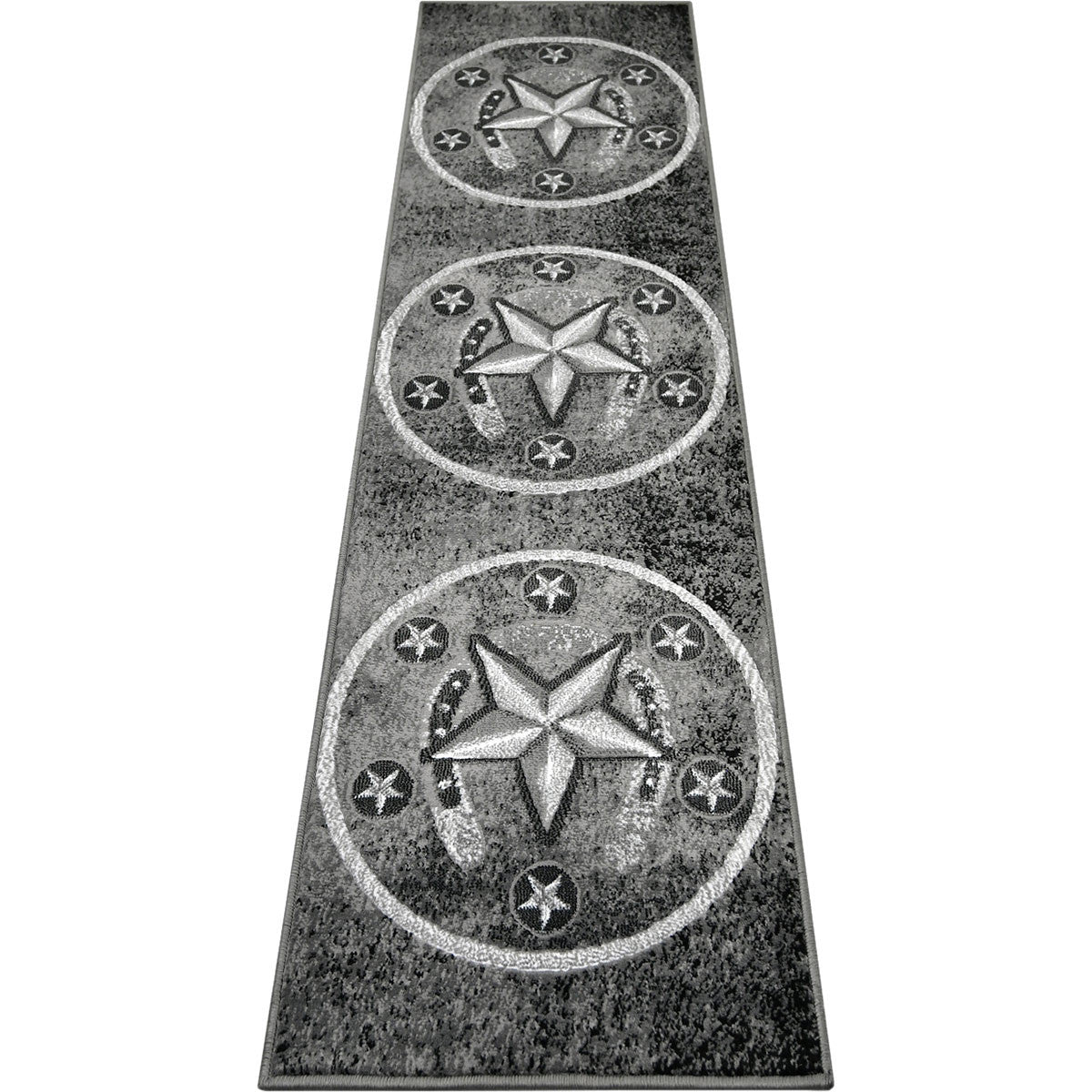 Lonestar Ranch Gray Rug - 2 x 7