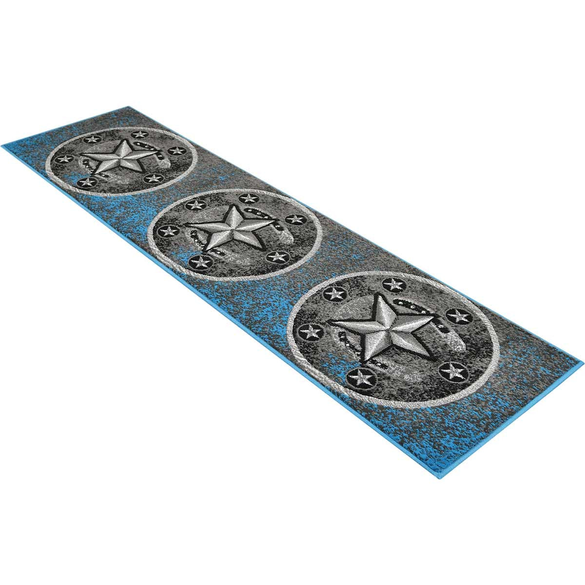 Lonestar Ranch Slate Rug - 2 x 7