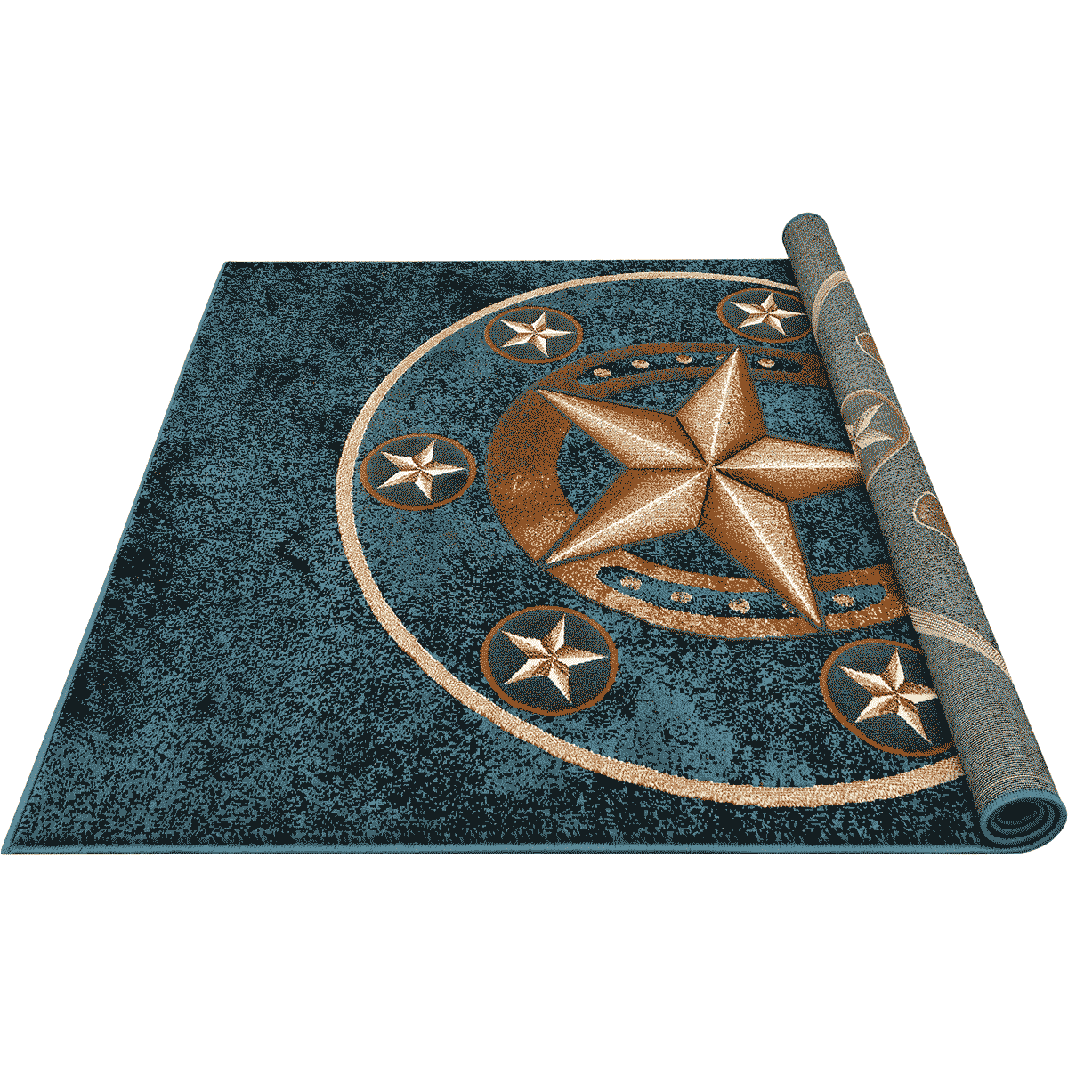 Lonestar Ranch Denim Blue Rug Collection