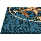 Lonestar Ranch Denim Blue Rug - 8 x 10