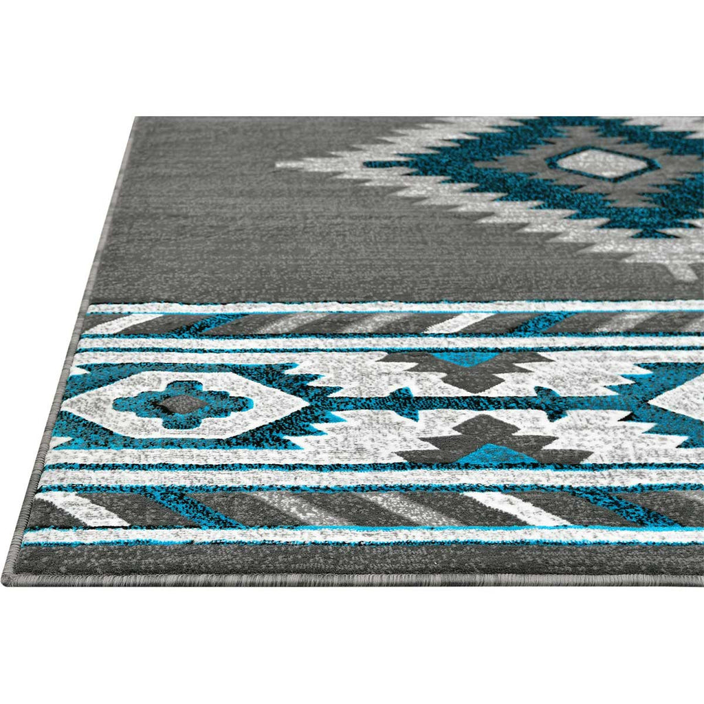 Hacienda Graphite Rug - 2 x 3