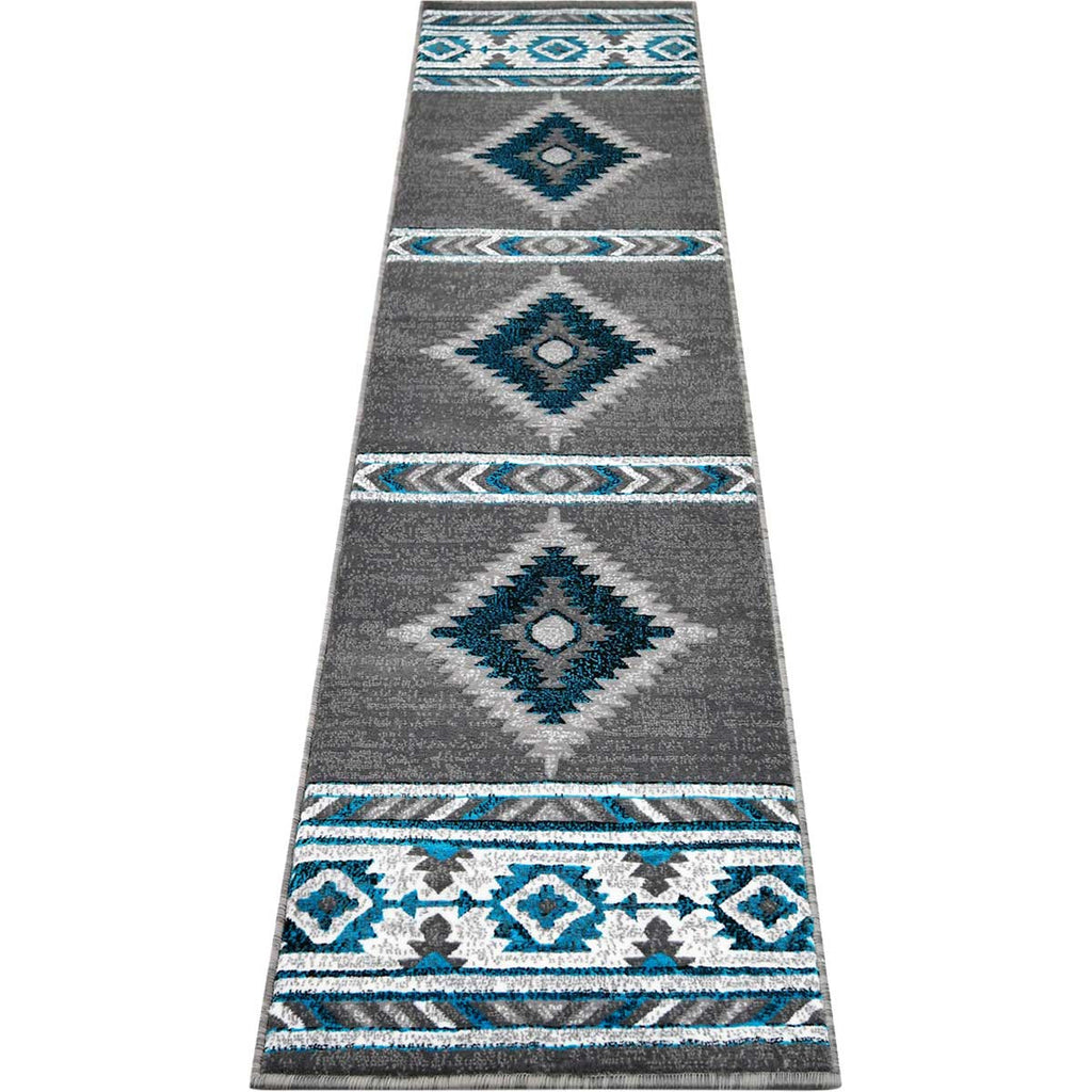 Hacienda Graphite Rug - 2 x 7