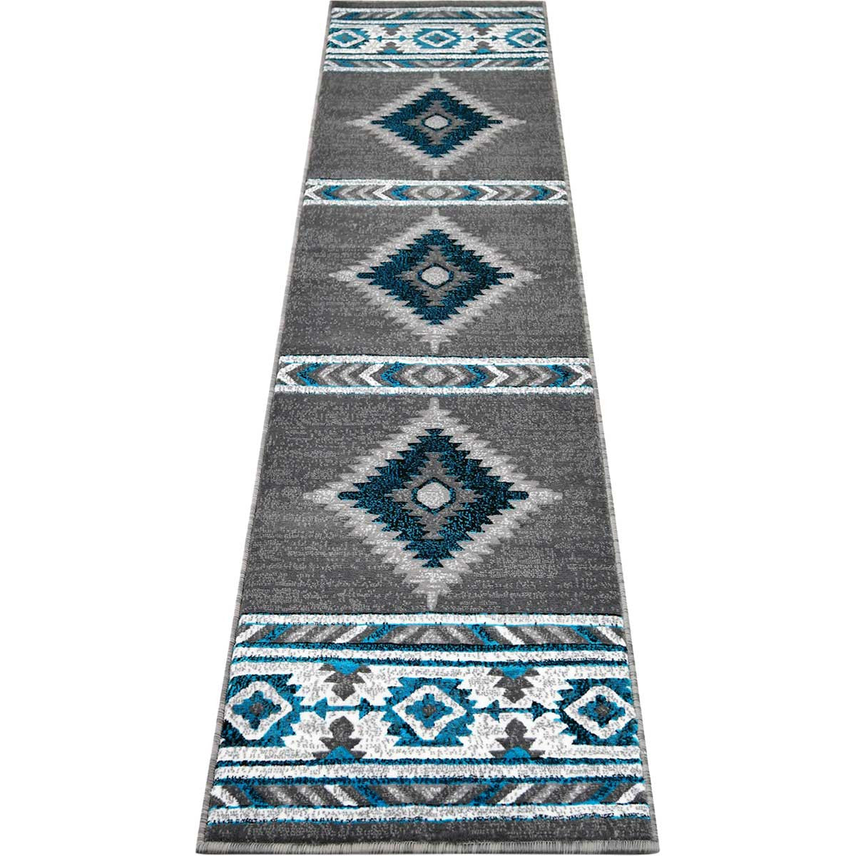 Hacienda Graphite Rug - 2 x 7