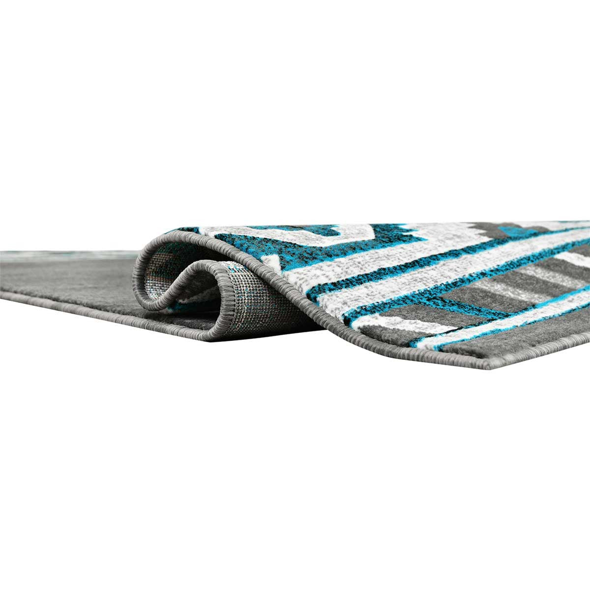 Hacienda Graphite Rug - 5 x 7
